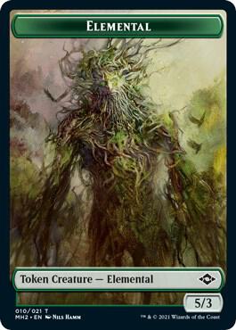 Elemental Token card from Modern Horizons 2