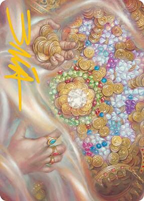 Strike It Rich Art Card (Gold-Stamped Signature) card from Art Series: Modern Horizons 2