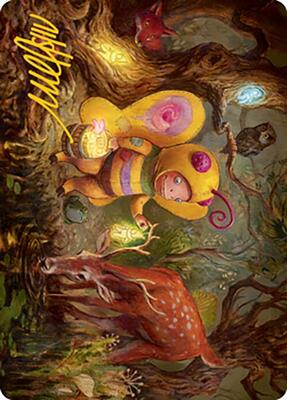 Glimmer Bairn Art Card (Gold-Stamped Signature) card from Art Series: Modern Horizons 2