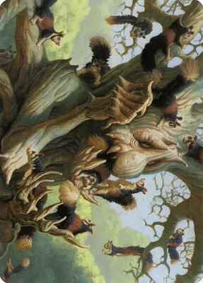 Scurry Oak Art Card card from Art Series: Modern Horizons 2