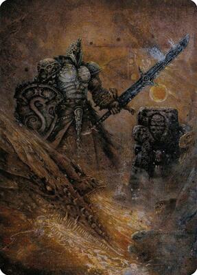 Dakkon, Shadow Slayer Art Card (48/81) card from Art Series: Modern Horizons 2