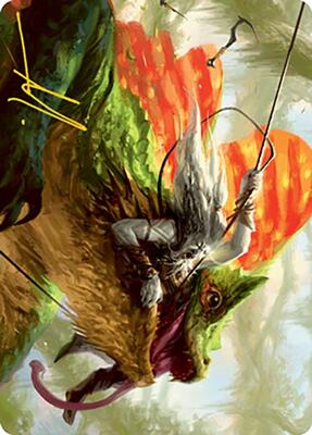 Captured by Lagacs Art Card (Gold-Stamped Signature) card from Art Series: Modern Horizons 2