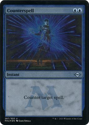 Counterspell (Foil Etched) card from Modern Horizons 2
