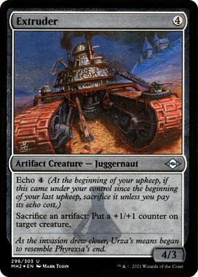 Extruder (Foil Etched) card from Modern Horizons 2