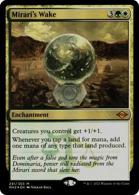 Mirari's Wake (Foil Etched) card from Modern Horizons 2