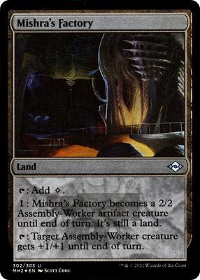 Mishra's Factory (Foil Etched) card from Modern Horizons 2