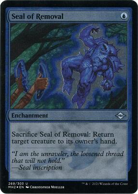 Seal of Removal (Foil Etched) card from Modern Horizons 2