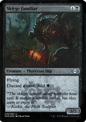 Skirge Familiar (Foil Etched) card from Modern Horizons 2