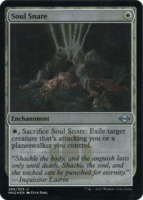 Soul Snare (Foil Etched) card from Modern Horizons 2