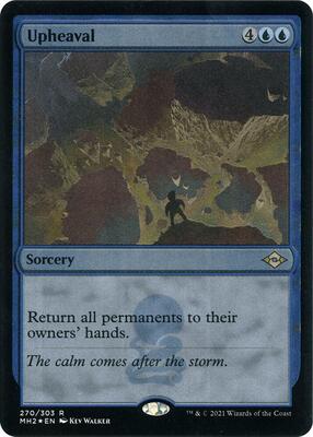 Upheaval (Foil Etched) card from Modern Horizons 2