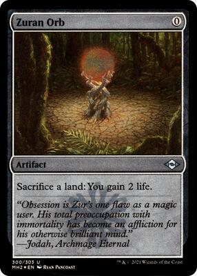 Zuran Orb (Foil Etched) card from Modern Horizons 2