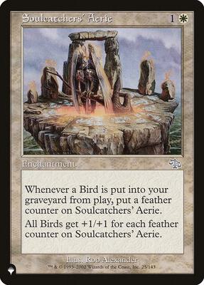 Soulcatchers' Aerie card from The List Reprints