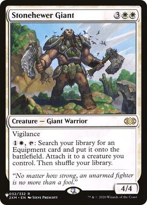 Stonehewer Giant card from The List Reprints
