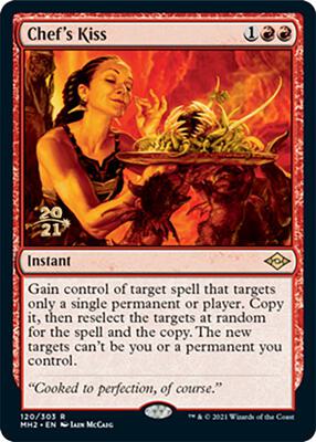 Chef's Kiss card from Prerelease Cards