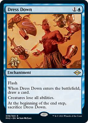 Dress Down card from Prerelease Cards