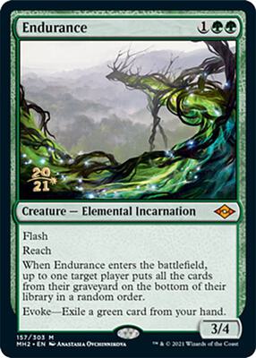 Endurance card from Prerelease Cards