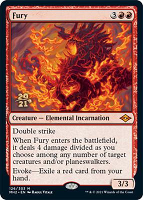 Fury card from Prerelease Cards