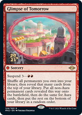 Glimpse of Tomorrow card from Prerelease Cards