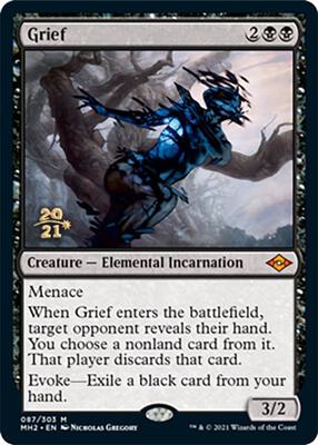 Grief card from Prerelease Cards