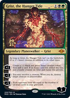 Grist, the Hunger Tide card from Prerelease Cards
