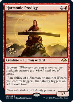 Harmonic Prodigy card from Prerelease Cards