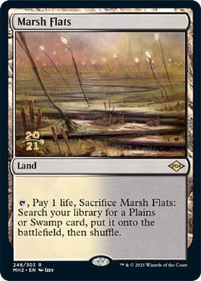 Marsh Flats card from Prerelease Cards
