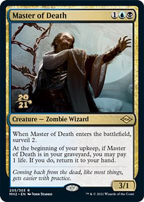 Master of Death card from Prerelease Cards