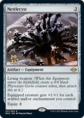 Nettlecyst card from Prerelease Cards