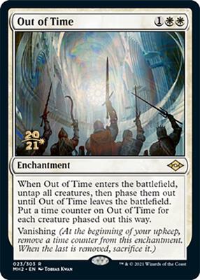 Out of Time card from Prerelease Cards
