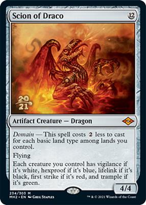 Scion of Draco card from Prerelease Cards
