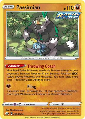 Passimian card from SWSH06: Chilling Reign