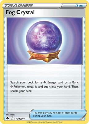 Fog Crystal card from SWSH06: Chilling Reign