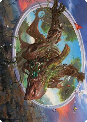 Gaea's Will Art Card card from Art Series: Modern Horizons 2