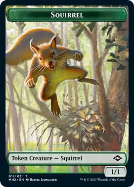 Squirrel // Insect Double-Sided Token card from Modern Horizons 2