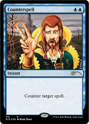 Counterspell (175) card from Secret Lair Drop Series
