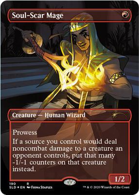 Soul-Scar Mage card from Secret Lair Drop Series