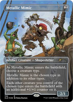 Metallic Mimic card from Secret Lair Drop Series