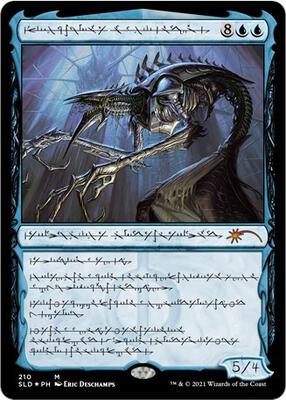 Jin-Gitaxias, Core Augur (Phyrexian) card from Secret Lair Drop Series