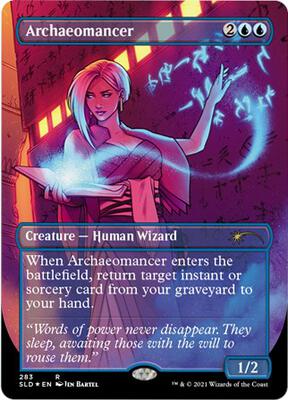 Archaeomancer card from Secret Lair Drop Series