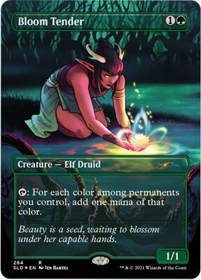 Bloom Tender card from Secret Lair Drop Series