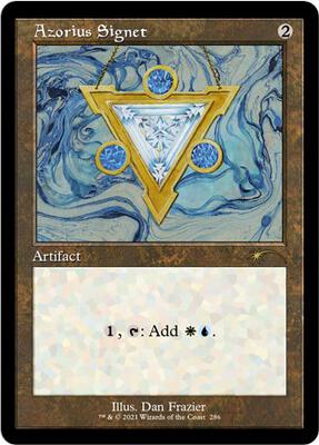 Azorius Signet card from Secret Lair Drop Series