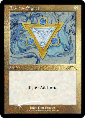Azorius Signet (Foil Etched) card from Secret Lair Drop Series