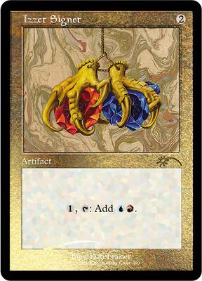 Izzet Signet (Foil Etched) card from Secret Lair Drop Series