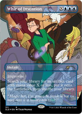 Whir of Invention card from Secret Lair Drop Series