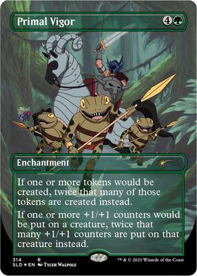 Primal Vigor card from Secret Lair Drop Series