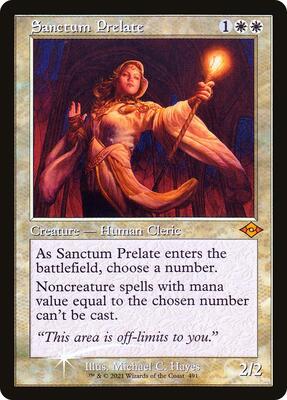 Sanctum Prelate card from Buy-A-Box Promos