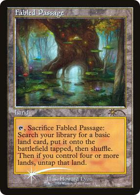 Fabled Passage (Retro Frame) card from WPN & Gateway Promos