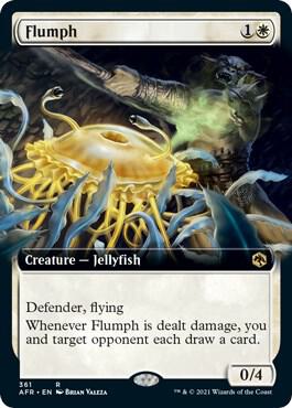 Flumph (Extended Art) card from Adventures in the Forgotten Realms