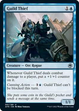 Guild Thief card from Adventures in the Forgotten Realms