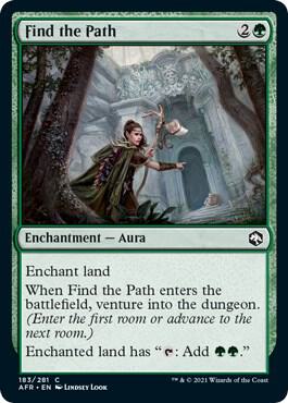 Find the Path card from Adventures in the Forgotten Realms